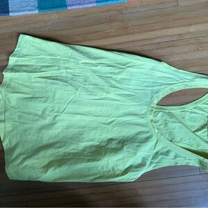 Lululemon Athletica Light Green Tank Top